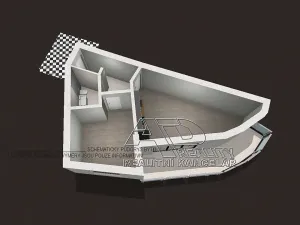 Pronájem bytu 2+kk, České Budějovice, Na Zlaté stoce, 50 m2