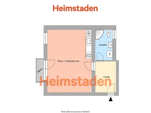 Pronájem bytu 1+kk, Ostrava - Moravská Ostrava, Přívozská, 40 m2