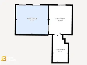 Pronájem bytu 1+1, Holešov, nám. Dr. E. Beneše, 31 m2