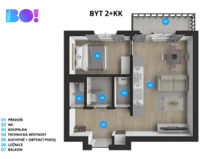 Prodej bytu 2+kk, Třinec, Dukelská, 38 m2