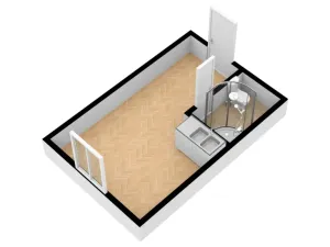 Pronájem bytu 1+kk, Praha - Žižkov, Jeseniova, 16 m2