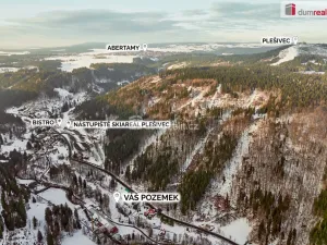 Prodej pozemku pro bydlení, Merklín - Pstruží, 3414 m2