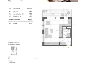 Prodej bytu 1+kk, Brno - Horní Heršpice, Záhumenice, 37 m2