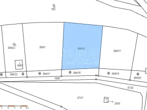 Prodej zahrady, Slaný, 1224 m2