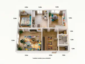 Prodej bytu 3+1, Orlová - Lutyně, Osvobození, 67 m2