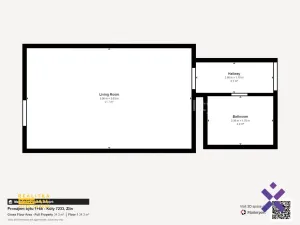 Pronájem bytu 1+kk, Zlín, Kúty, 29 m2