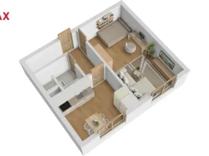 Prodej bytu 1+1, Hradec Králové - Nový Hradec Králové, třída Edvarda Beneše, 40 m2