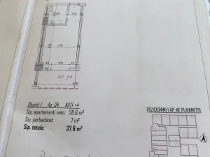 Prodej bytu 1+kk, Rruga Wiena, Golem, Albánie, 37 m2