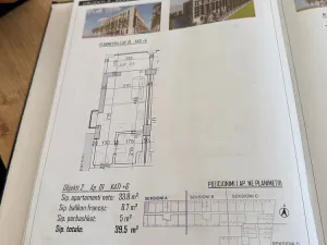 Prodej bytu 1+kk, Rruga Wiena, Golem, Albánie, 37 m2