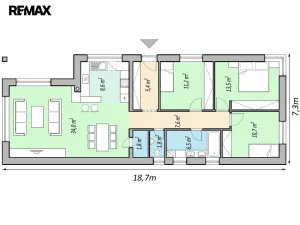 Prodej domu na klíč, Valtrovice, 102 m2