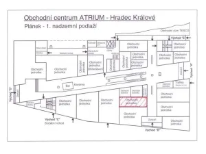 Pronájem obchodního prostoru, Hradec Králové - Pražské Předměstí, Dukelská třída, 87 m2