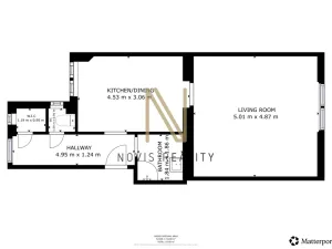 Prodej bytu 1+1, Klatovy, Masarykova, 48 m2