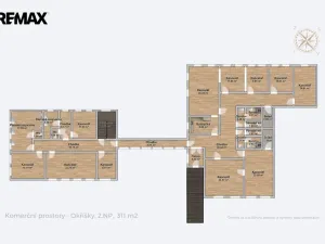 Prodej komerčního pozemku, Okříšky, Za tratí, 34555 m2