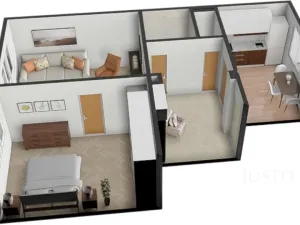 Prodej bytu 2+1, Písek - Budějovické Předměstí, Šafaříkova, 52 m2