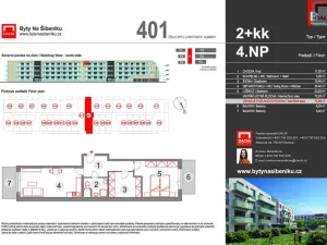 Prodej bytu 2+kk, Olomouc - Nová Ulice, Třída Jiřího Pelikána, 74 m2