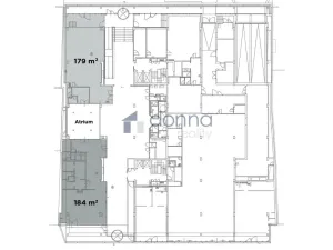 Pronájem obchodního prostoru, Praha, Pobřežní, 179 m2