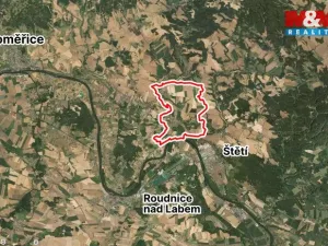 Prodej zahrady, Hoštka, 1330 m2