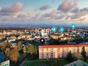 Pronájem bytu 3+1, Uničov, Hrdinů, 63 m2