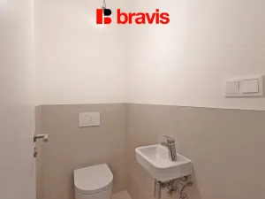 Pronájem bytu 2+kk, Brno - Komín, Bystrcká, 55 m2