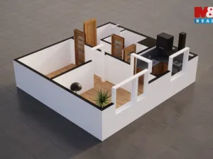 Pronájem bytu 2+1, Liberec - Liberec VI-Rochlice, Pastelová, 38 m2