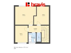 Prodej rodinného domu, Milonice, 107 m2