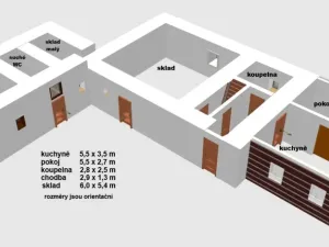Prodej pozemku pro bydlení, Bílý Újezd, 3550 m2