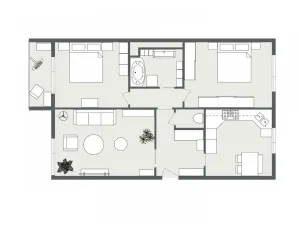 Pronájem bytu 3+1, Frýdek-Místek - Frýdek, K Hájku, 83 m2