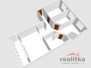 Pronájem bytu 3+1, Opava - Kateřinky, Antonína Sovy, 65 m2