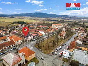 Prodej bytu 2+kk, Hostomice, Tyršovo náměstí, 61 m2