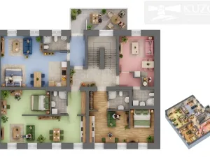 Prodej bytu 1+kk, České Budějovice, Rudolfovská tř., 42 m2