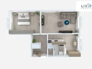 Pronájem bytu 2+1, Olomouc, Jílová, 60 m2