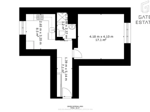 Prodej bytu 1+1, Zlín, třída Tomáše Bati, 36 m2