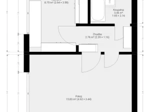 Pronájem bytu 1+1, Brno - Jundrov, Dubová, 32 m2