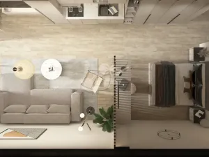 Prodej bytu 1+kk, Agios Amvrosios Keryneias, Kypr, 45 m2