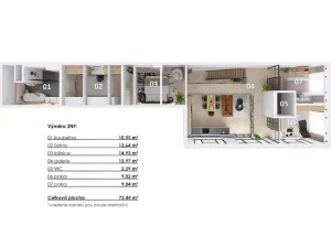 Prodej atypického bytu, Praha - Vysočany, Kolbenova, 181 m2