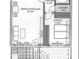 Prodej bytu 2+1, Praha - Ruzyně, Stočesova, 57 m2