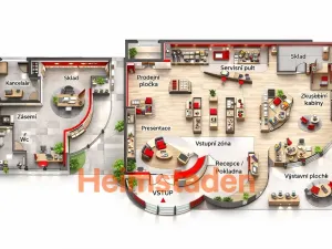 Pronájem obchodního prostoru, Havířov - Město, nám. Republiky, 376 m2