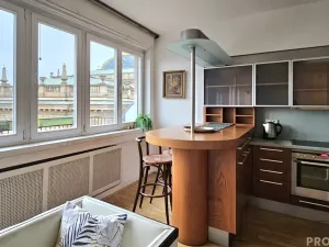 Pronájem bytu 2+kk, Praha, Masarykovo nábřeží, 51 m2