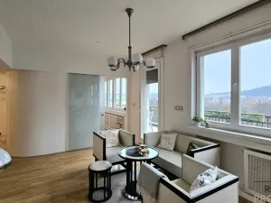 Pronájem bytu 2+kk, Praha, Masarykovo nábřeží, 51 m2