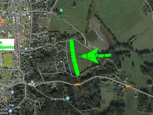 Prodej pozemku pro bydlení, České Budějovice, Třebotovice, 8573 m2