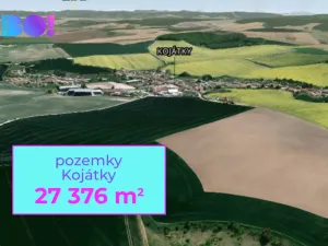 Prodej pole, Kojátky, 27376 m2