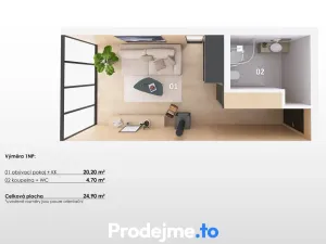 Prodej chaty, Dobšice, 34 m2