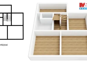 Prodej rodinného domu, Koryčany, Masarykova, 100 m2