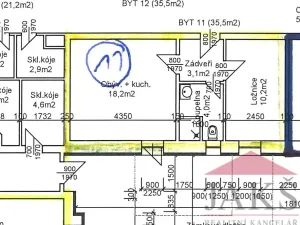Prodej bytu 2+kk, Dlouhá Ves, 36 m2