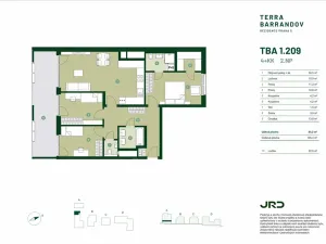 Prodej bytu 4+kk, Praha - Hlubočepy, Silurská, 105 m2