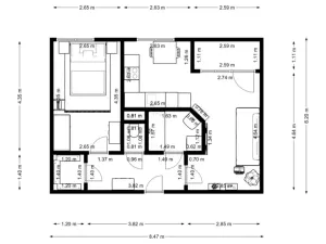 Prodej bytu 2+kk, Klecany, V Honech, 46 m2