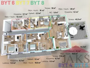Prodej bytu 2+kk, Dlouhá Ves, 39 m2