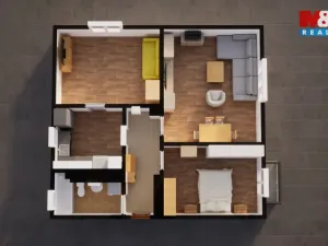 Prodej bytu 3+1, Jablonné v Podještědí - Heřmanice v Podještědí, 67 m2