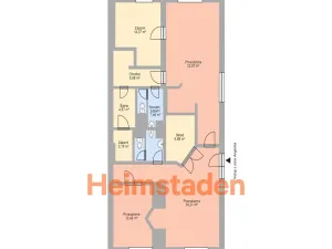 Pronájem kanceláře, Havířov - Šumbark, nám. T. G. Masaryka, 117 m2