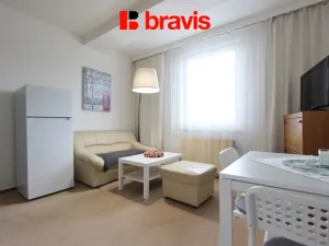 Pronájem bytu 2+kk, Brno - Štýřice, Táborského nábřeží, 40 m2